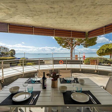 Apartamento Con Gran Terraza Delante Del Mar Rosas Exterior foto